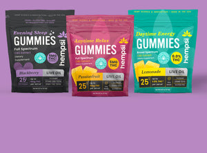 Full Spectrum CBD Live Oil Gummies with THC. Choose from our Daytime Passionfruit or Evening Blackberry. Our Broad Spectrum CBD Live Oil Gummies are THC Free. 0.0% THC Blood Orange gummies are great if you need to take drug tests.