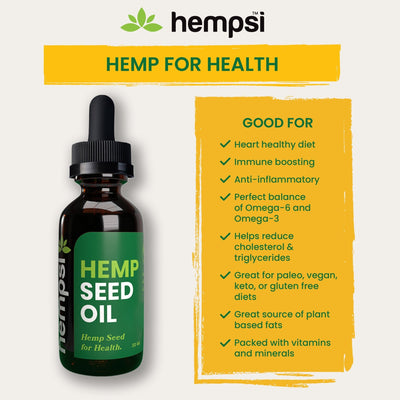 Hemp Seed Oil - Hempsi